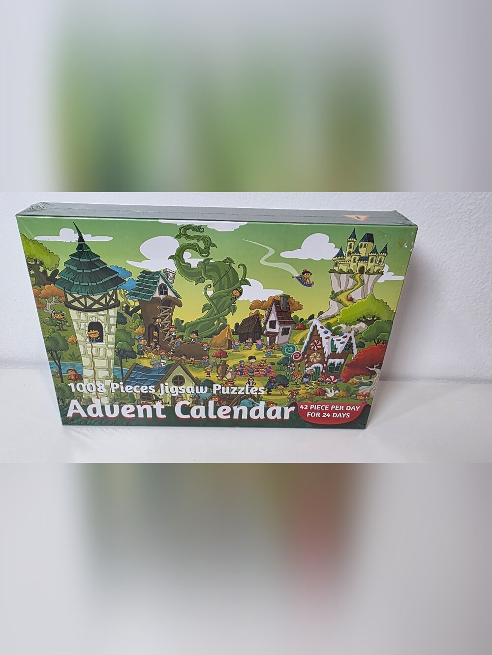🎄 Advent Calendar Christmas Scene Jigsaw Puzzles 24 Days Countdown Calendar